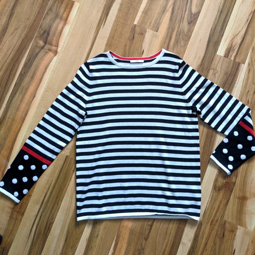Striped Crew neck sweater
